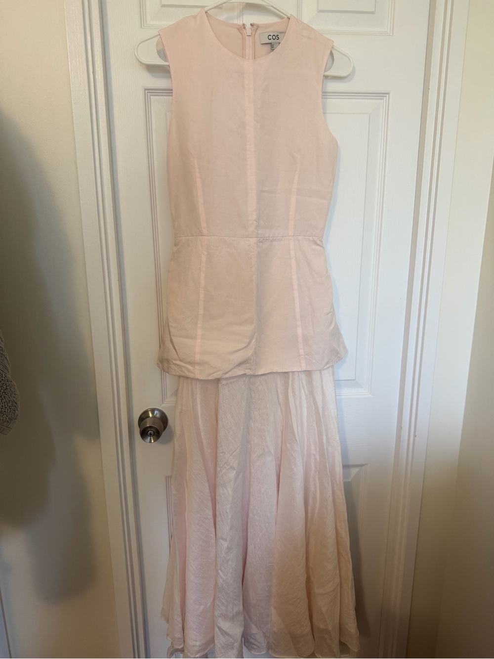 COS Soft Blush Pink Dress